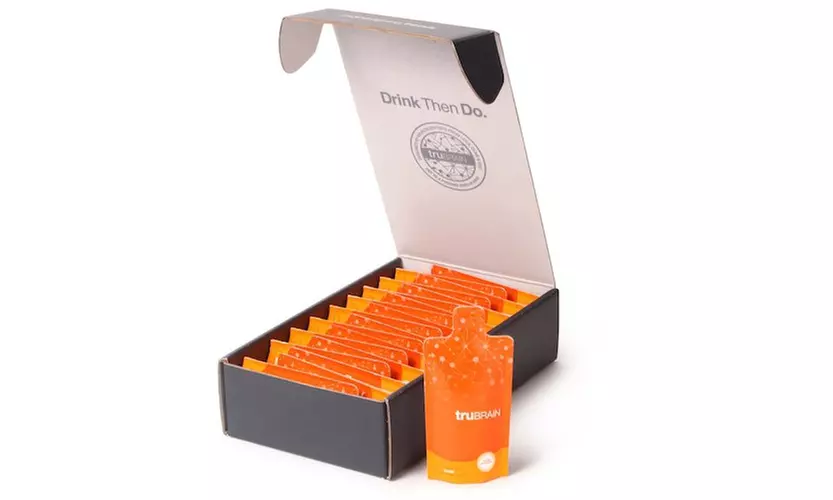 TruBrain Nootropic Drinks - Box of 20 - Second Medium