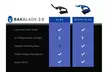 baKblade 2.0 PLUS - Back Hair Removal and Body Shaver (DIY), Ergonomic Handle - Second Medium