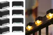 8-Pack Solar LED Deck & Step Lights - Second Medium