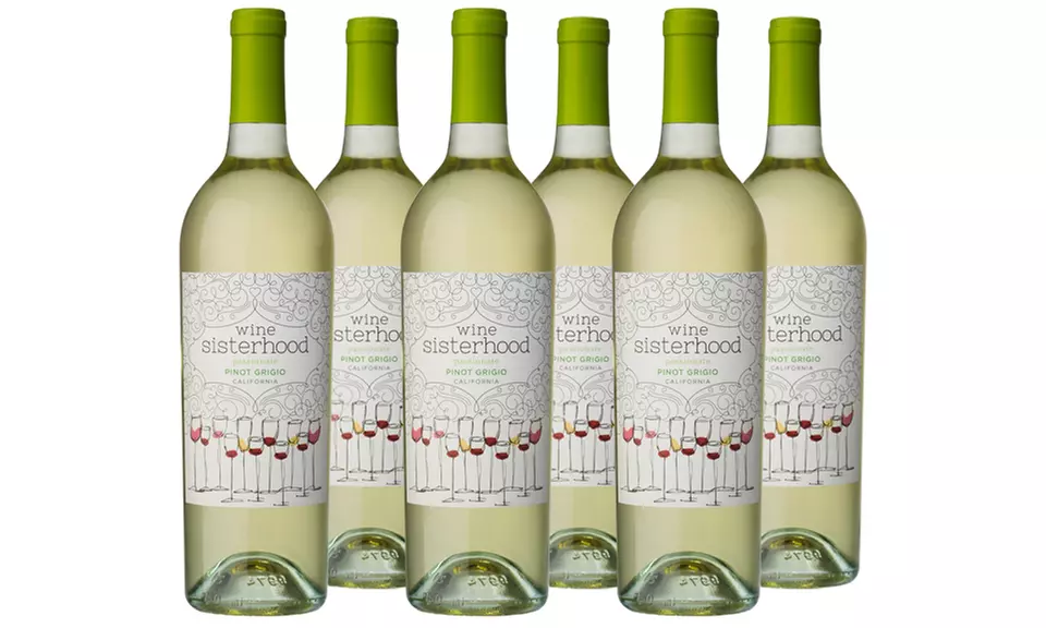 Wine Sisterhood Pinot Grigio 6 or 12 Bottles Shipping Included - Second Medium