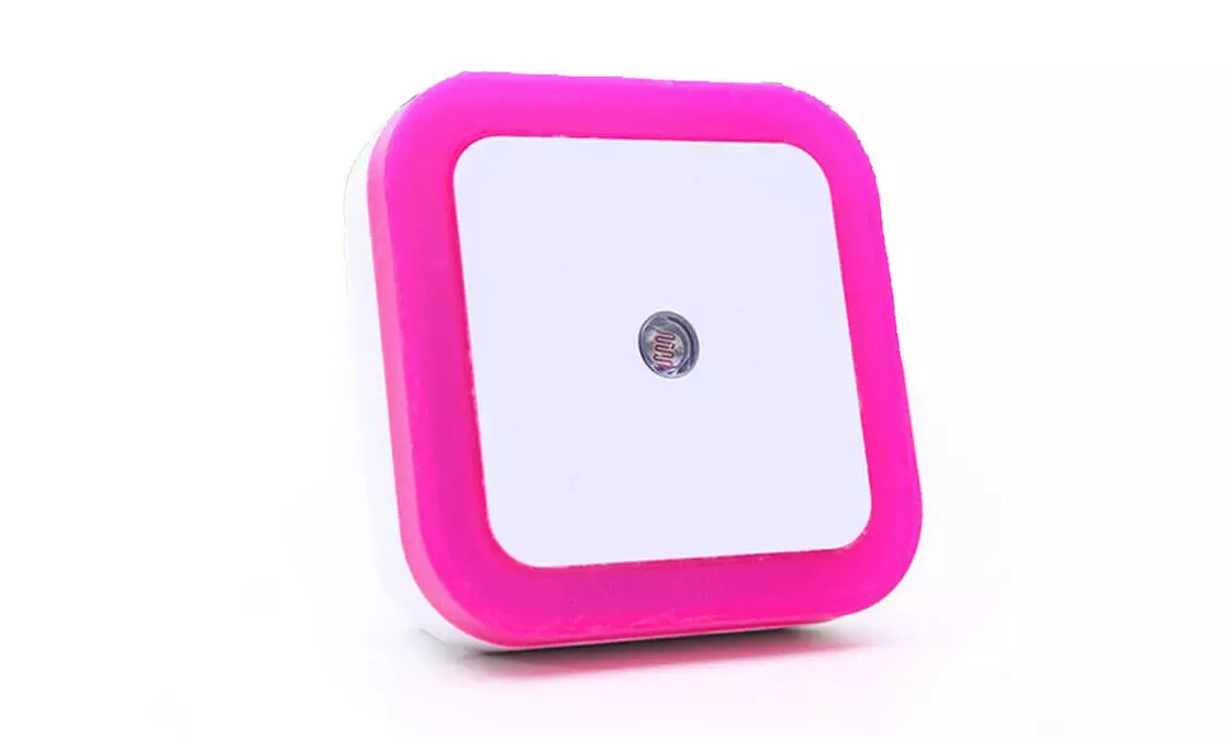 4-8 PCS Auto LED Light Induction Sensor Control Bedside Night Light In Wall Lamp