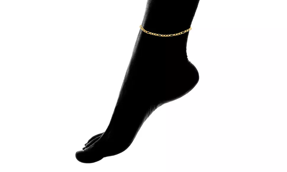 18K Gold Plated Chain Anklets