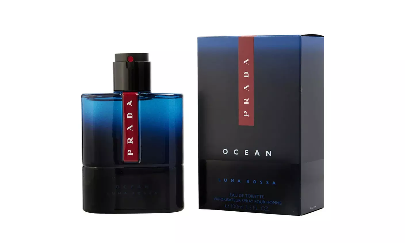 Prada Luna Rossa Ocean by Prada Edt Spray for Men  (Multiple Sizes)