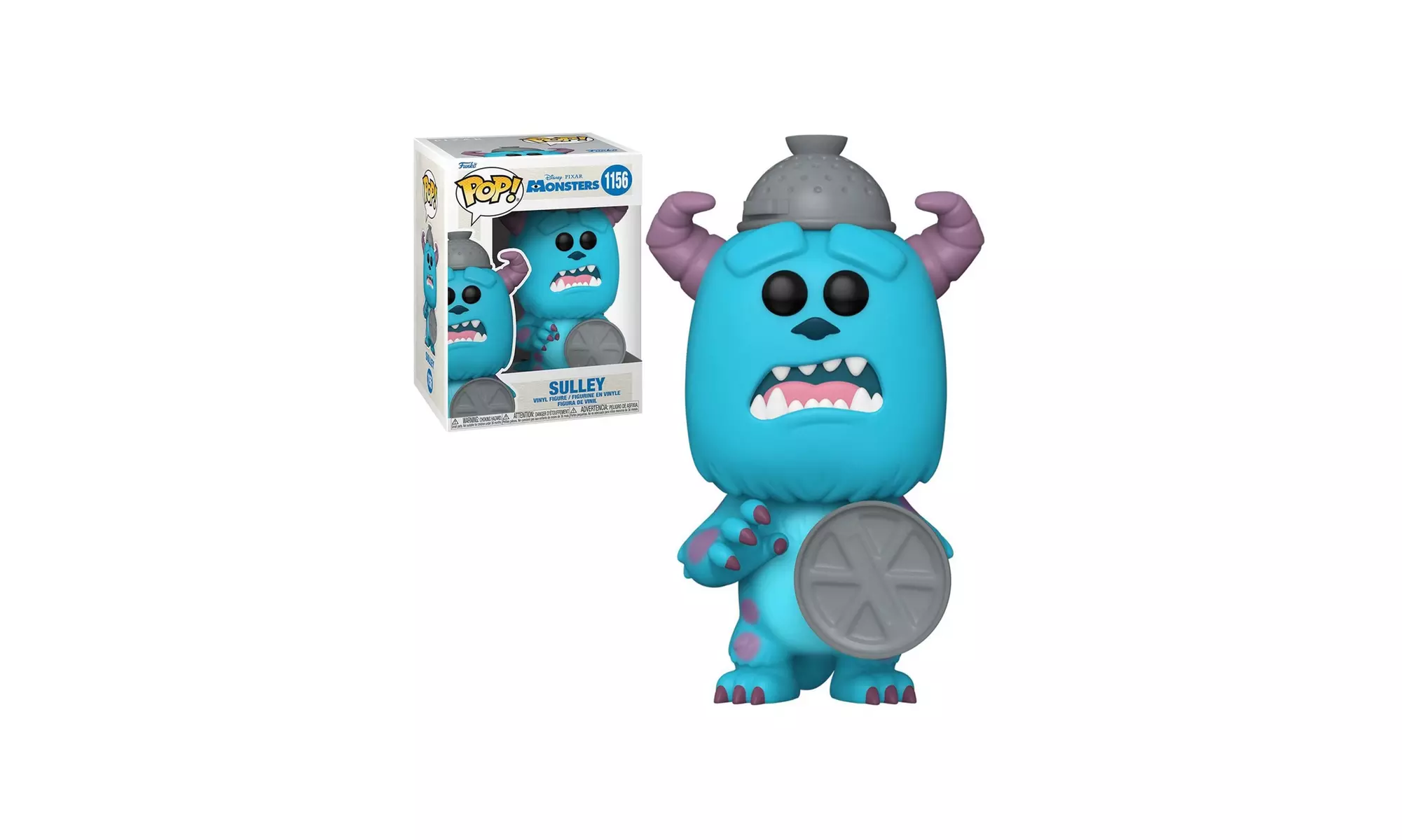 Funko POP Pop Disney: Monsters Inc 20th - Sulley with Lid Multicolor One Size  - Primary Image
