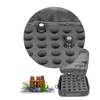 Image 4: 42 Bottle Essential Oil Carry Case 5ML 15ML Storage Aromatherapy Bag Black