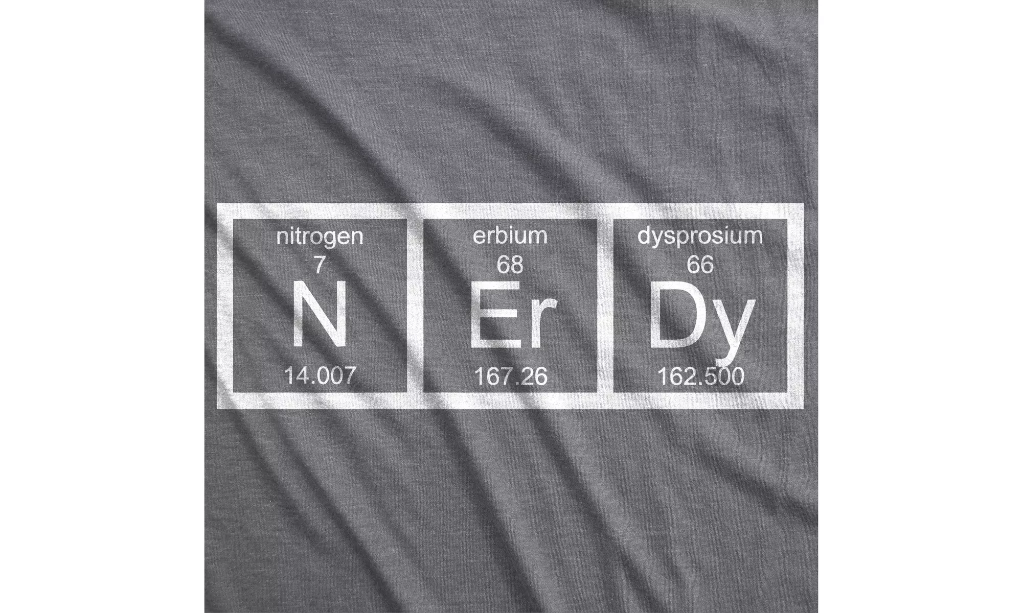 Nerdy Periodic Table T Shirt Funny Science Shirts Mens - Second Medium