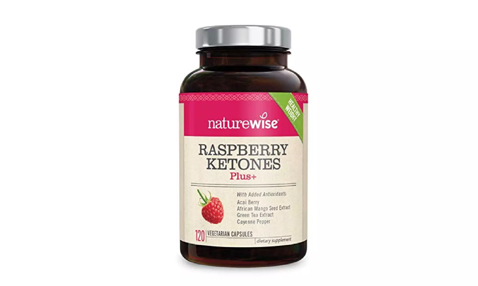 NatureWise Raspberry Ketones Plus Appetite Suppressant  - Primary Image