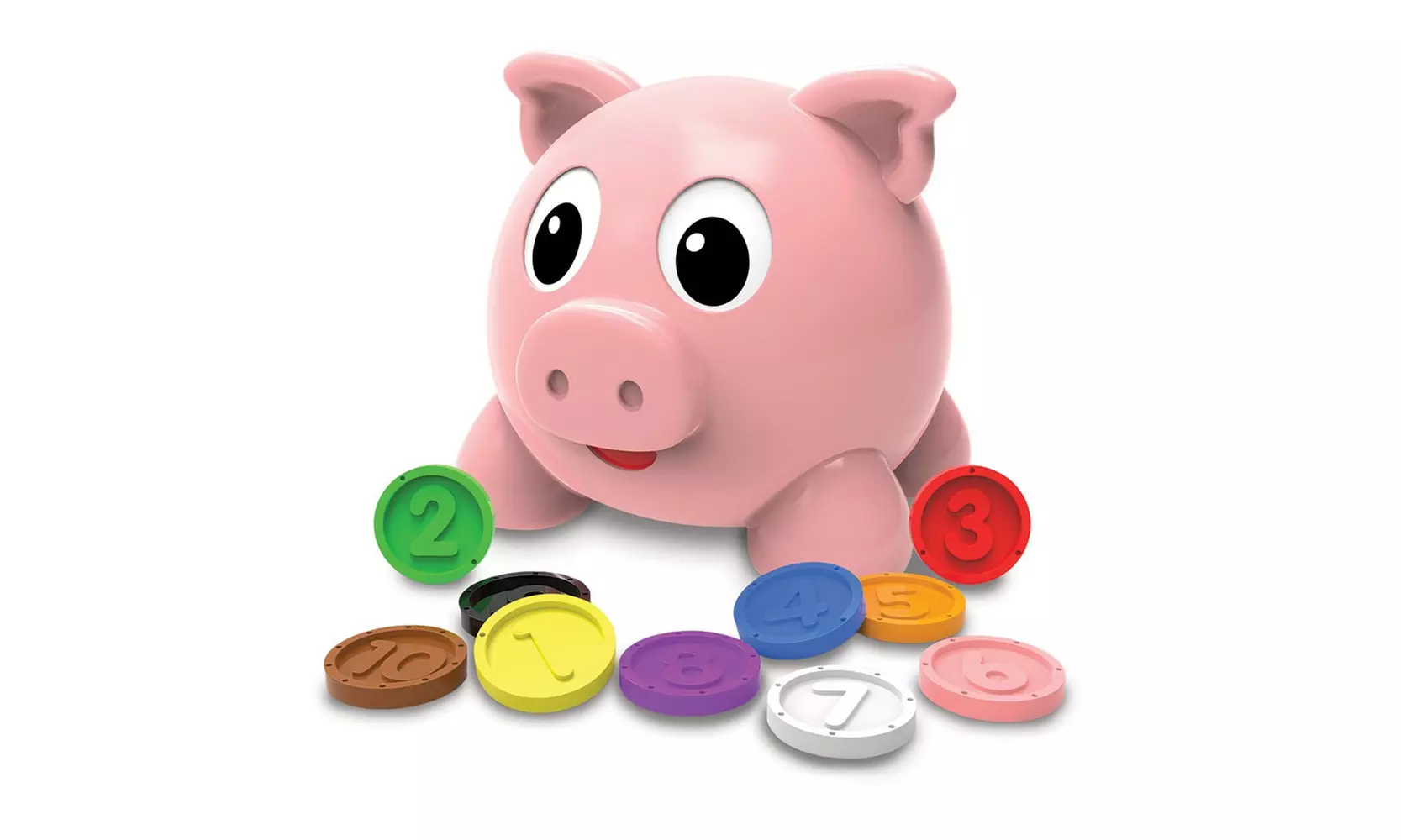 The Learning Journey Learn with Me - Numbers and Colors Pig E Bank - Primary Image