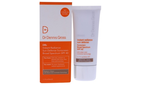 Instant Radiance Sun Defense Spf 40 - -Deep 1.7 oz | Medium