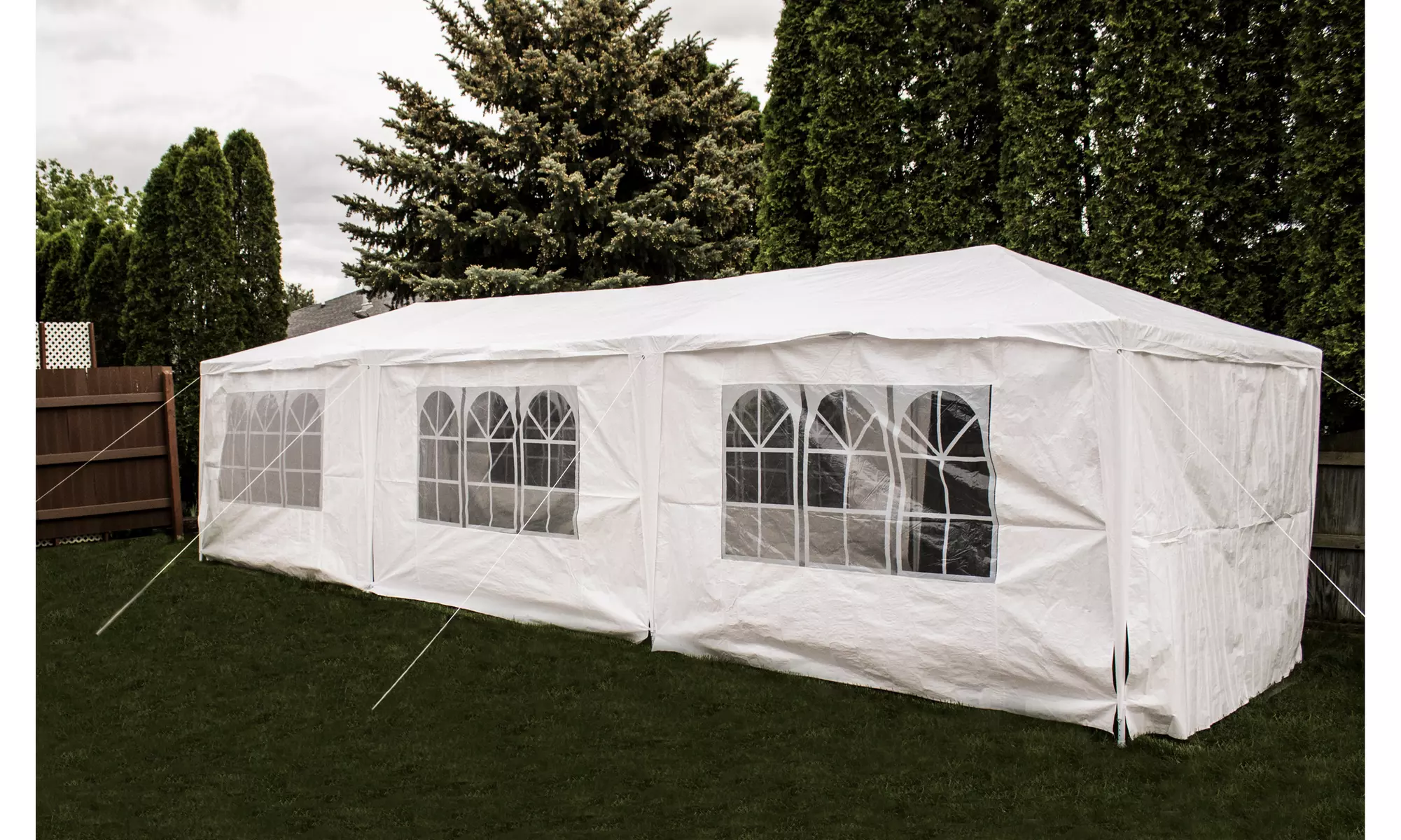 Heavy Duty Party Tents with Windowed Sides & Fast and Simple Set Up - Primary Image