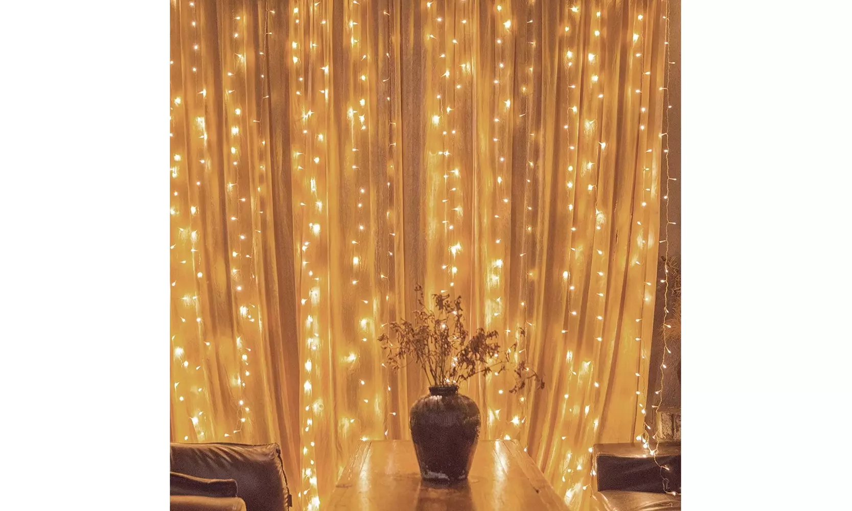 300 LED 8 Mode Indoor/Outdoor String Lights With Remote - Primary Image