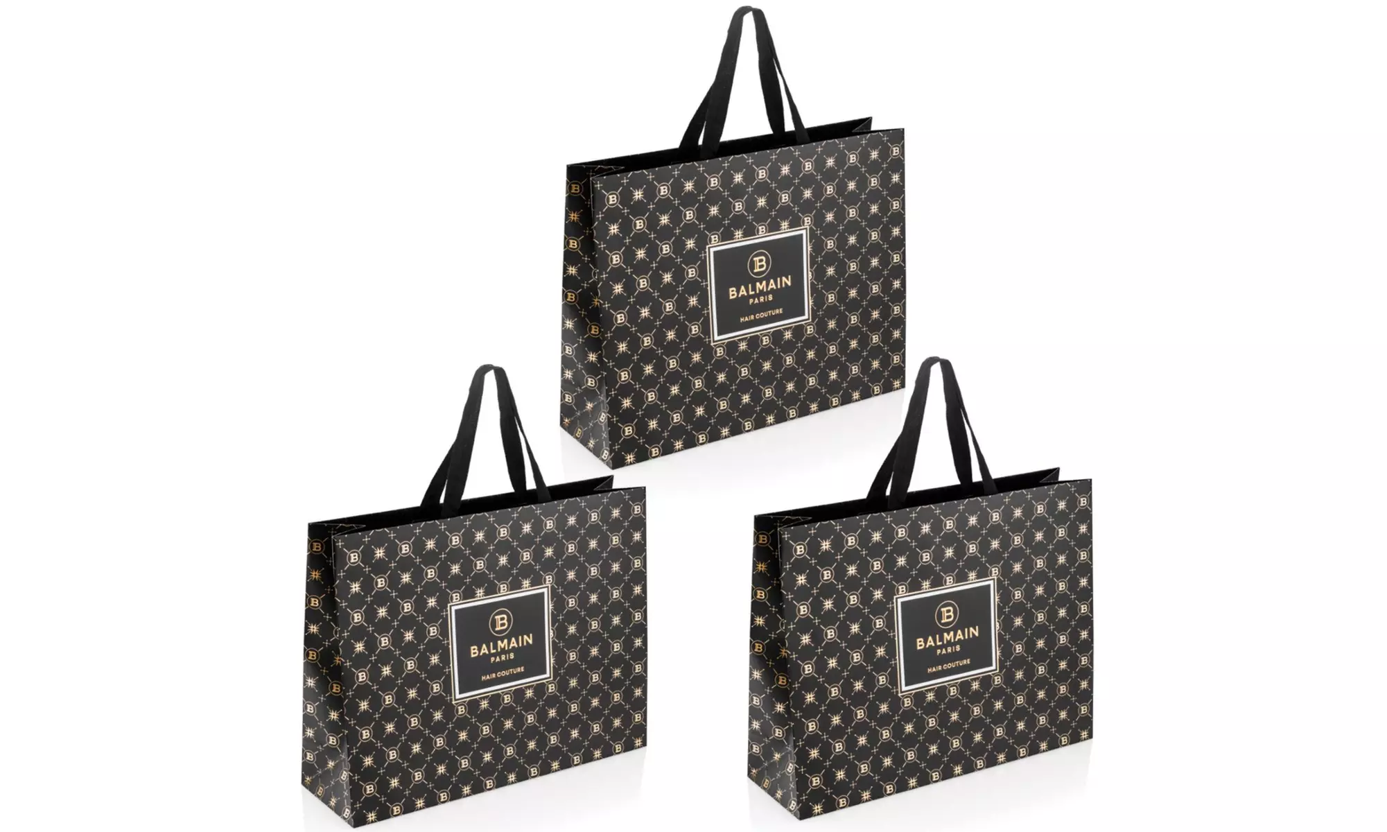 Balmain Limited Edition Paper Gift Bags SS22 &PACK OF 3 (Choose From Variation) - Second Medium