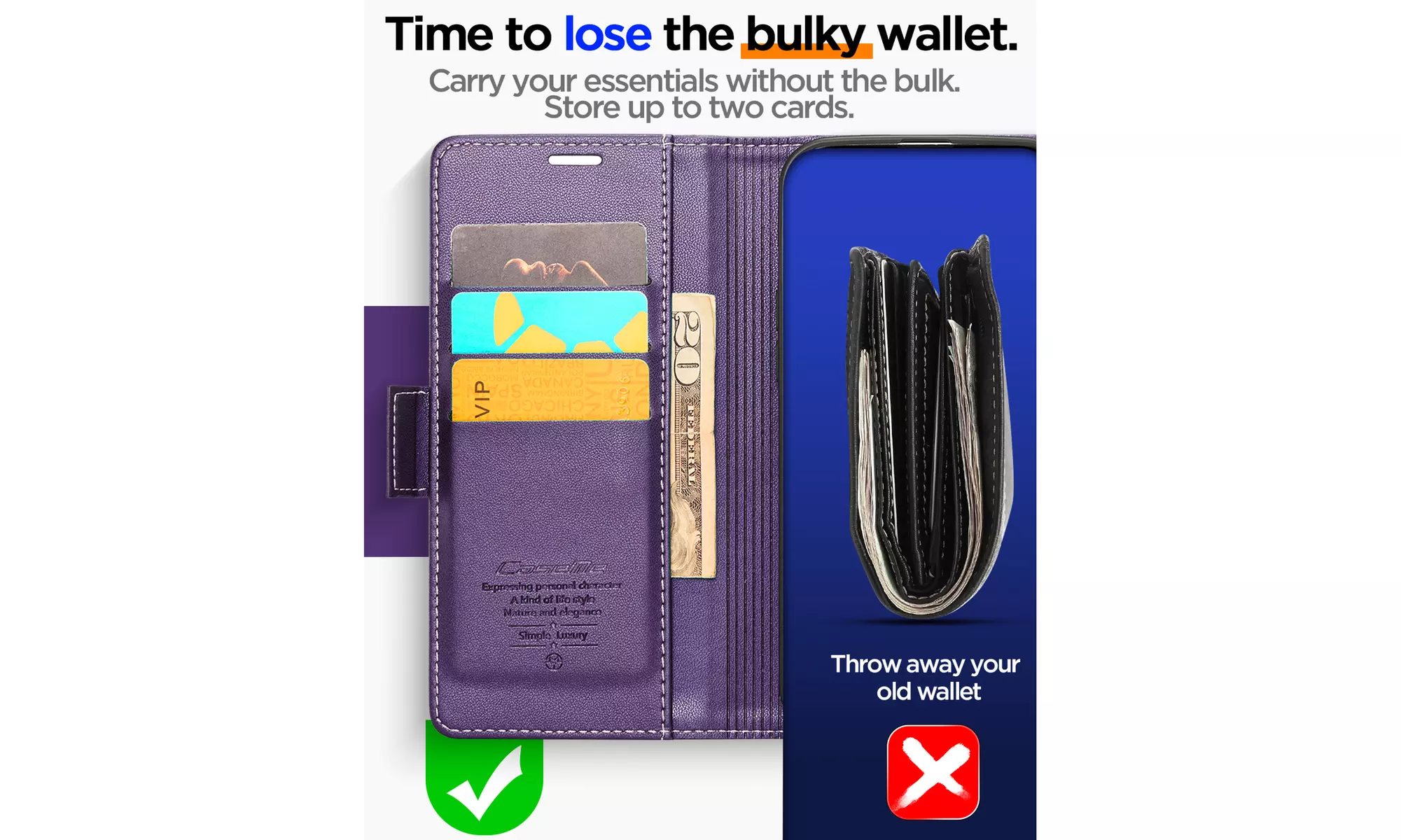 For iPhone 15 Pro Max 6.7 inch 2023 Case Leather Wallet  Flip Shockproof Cover