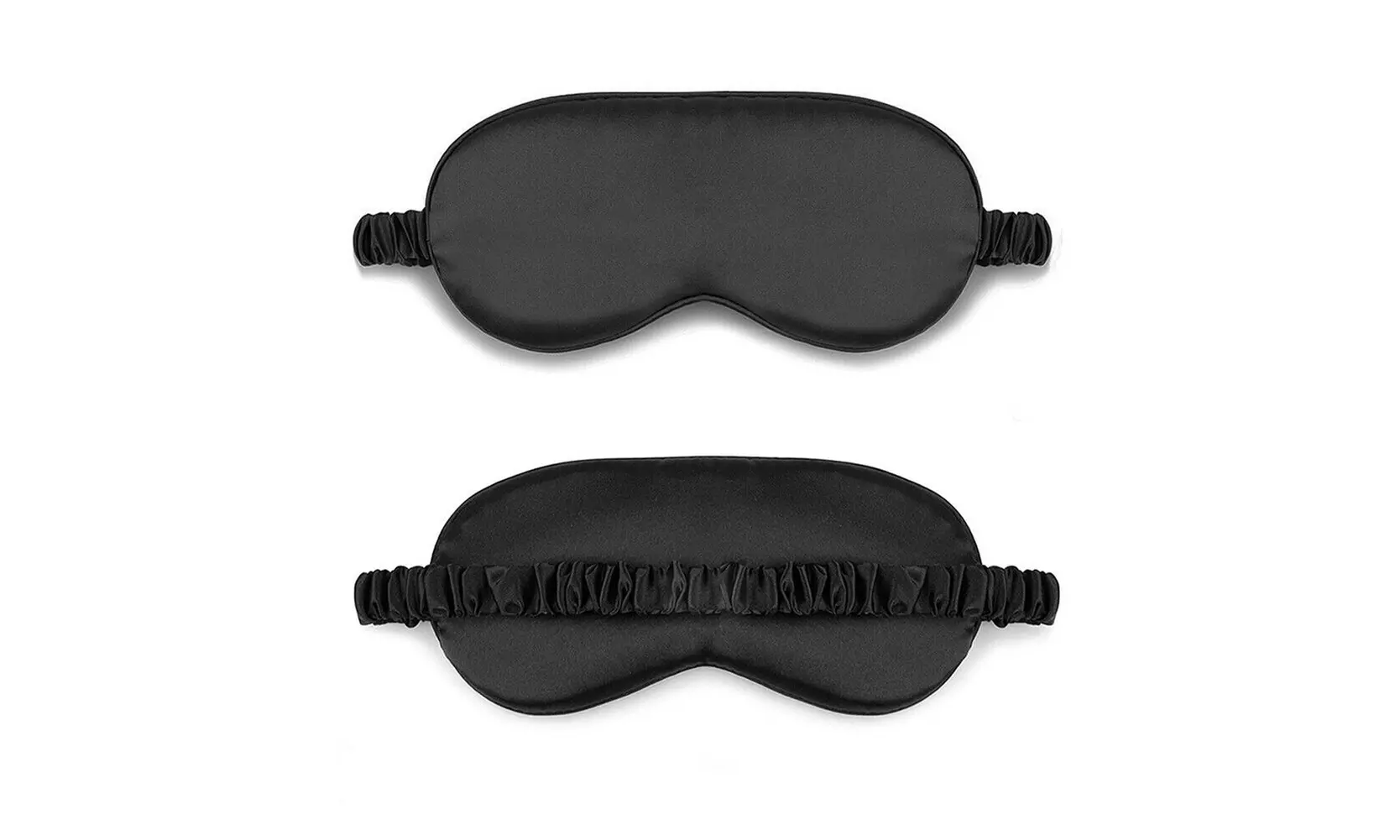 Double-sided Satin Silky travel Sleep Eye Mask Cover Padded Blindfold Smooth