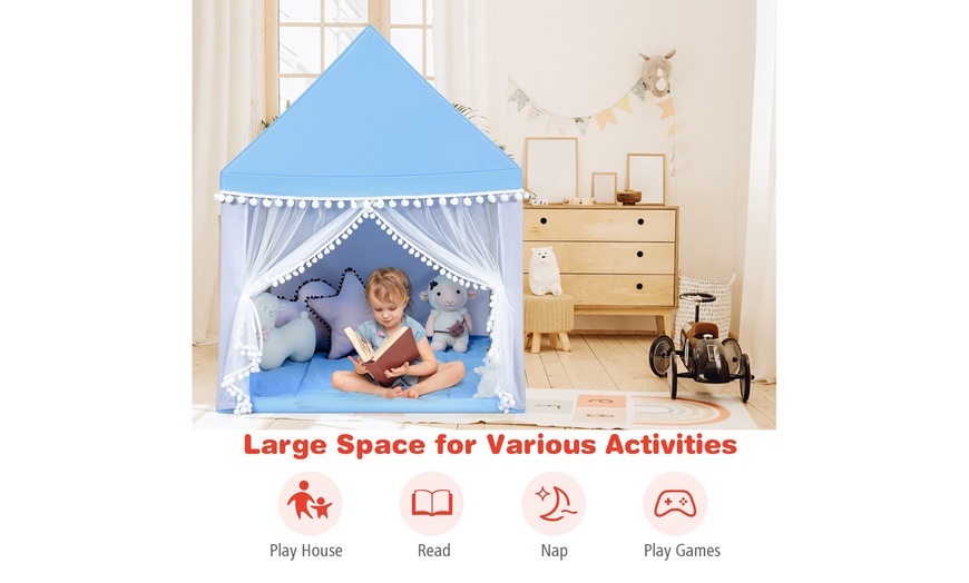 Up To 49% Off On Costway Kids Play Tent Large ... | Groupon Goods