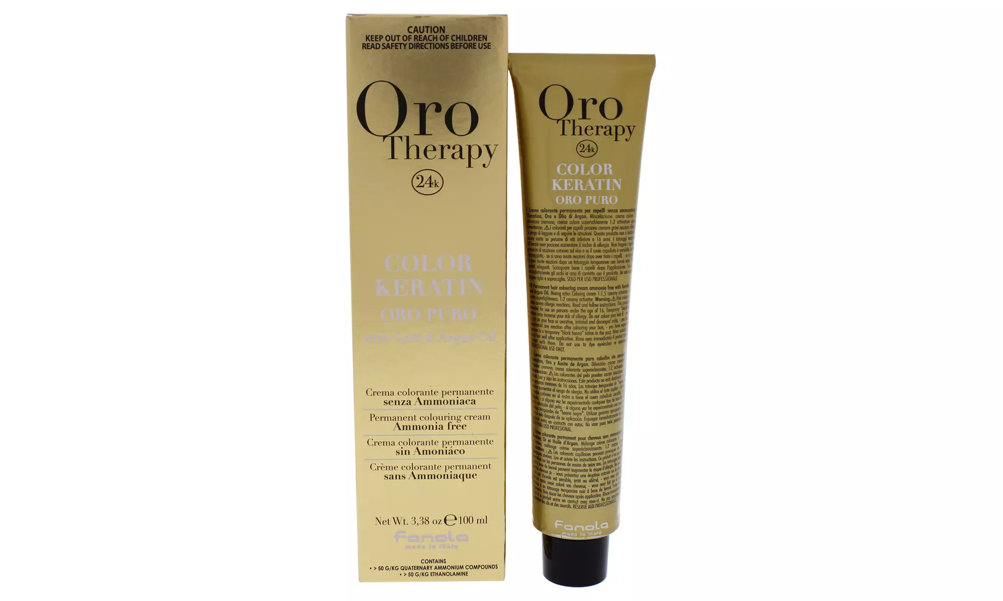 Fanola Oro Therapy Color Keratin 3.38 oz - Primary Image