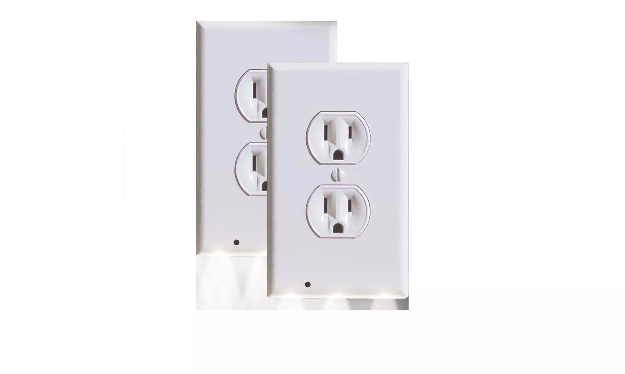 Outlet Cover with LED Sensor (2-Pack) & Plug-In LED Sensor Light Set (4-Pack) - Second Medium