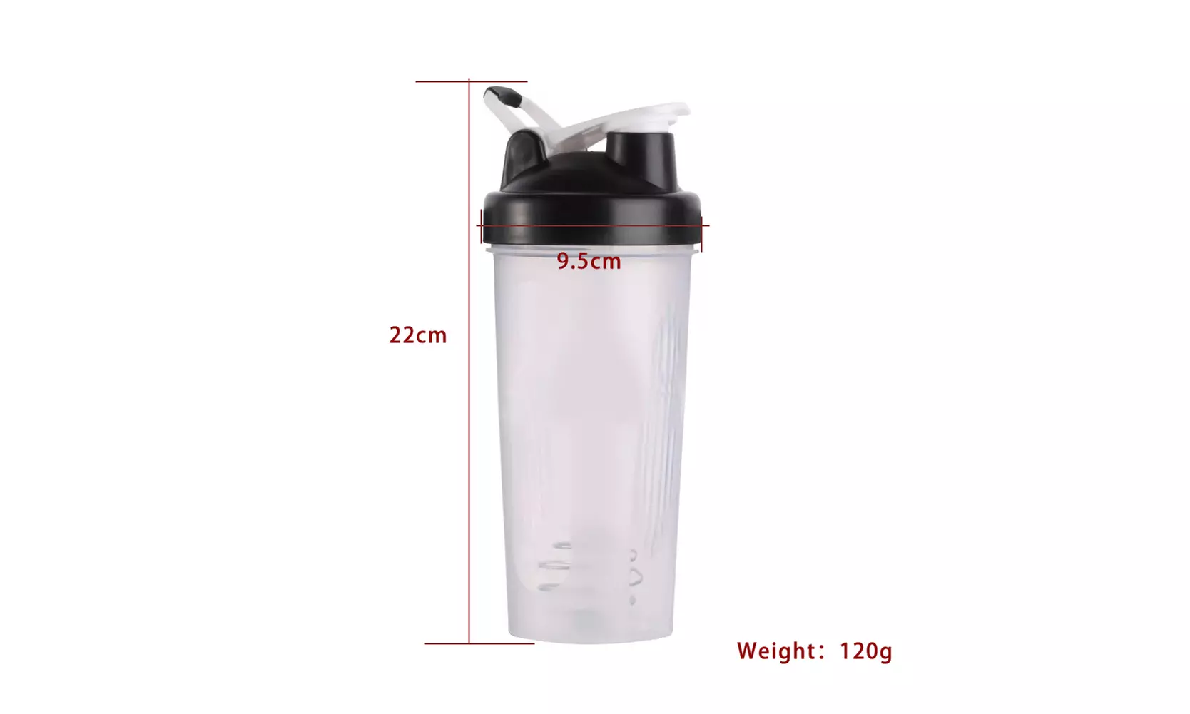 US 2-4 Pack Shaker Bottles for Protein Mixes 28 oz Shaker Bottle Cup Loop Top