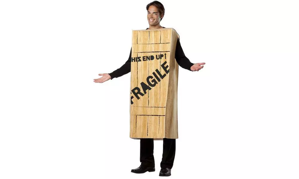 A Christmas Story - Fragile Wooden Crate Adult Costume - Primary Image