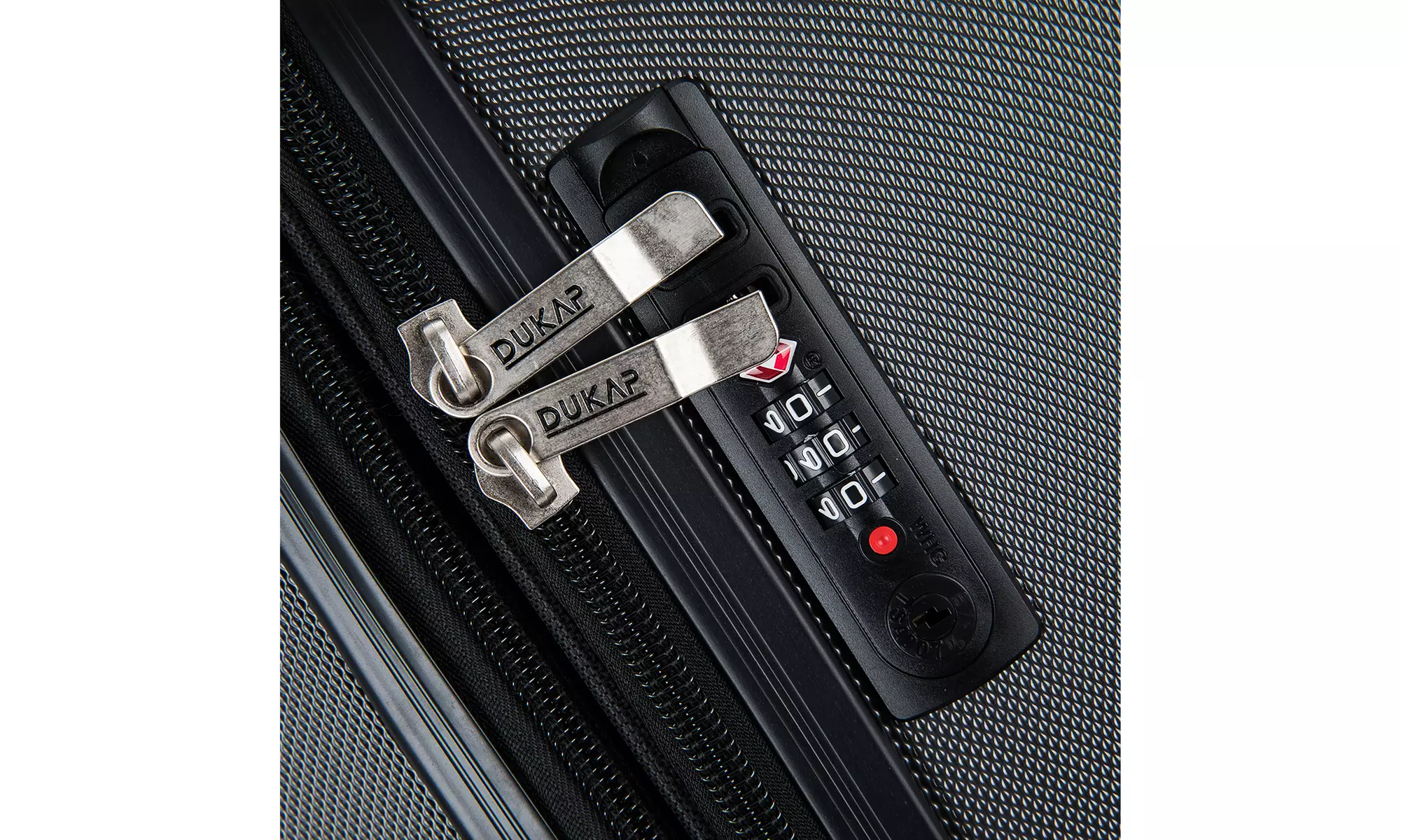 Three-Piece DUKAP Intely Smart Hardside Luggage Set 20"/28"/32"
