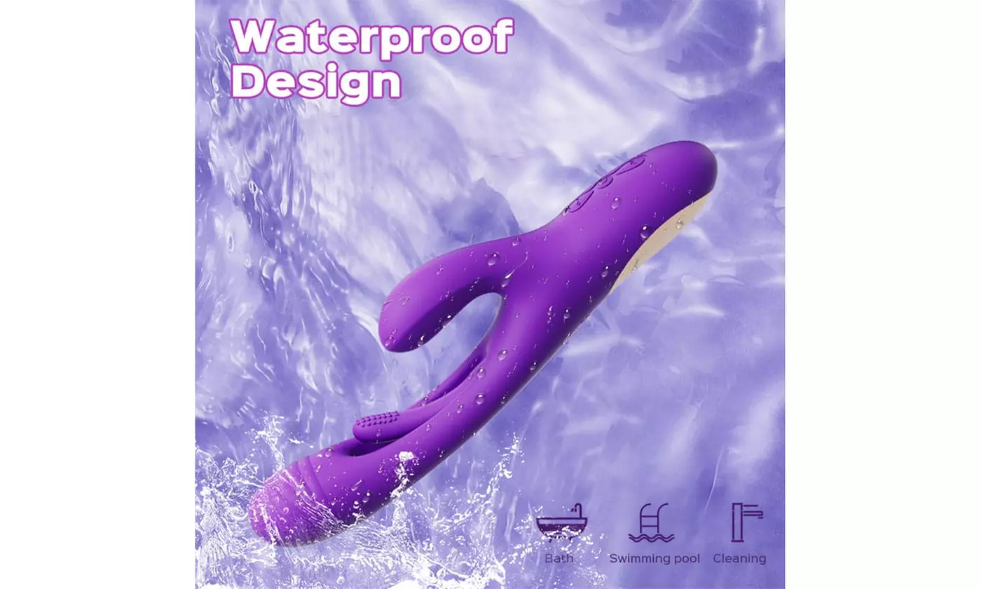 G Spot Rabbit Vibrator with 7 Flapping Modes - Primary Image