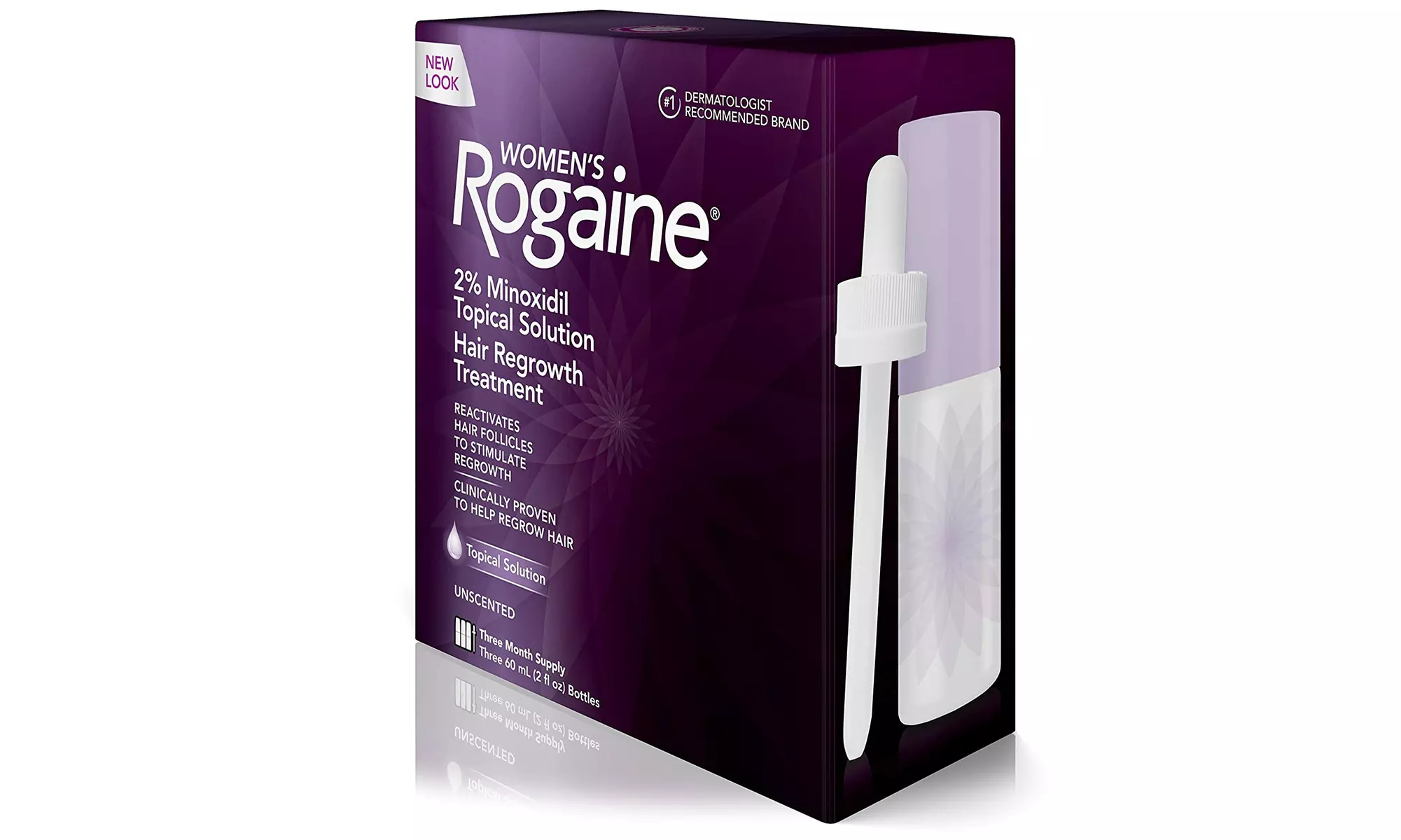 Women's Rogaine 2% Minoxidil Topical Solution 3-Month Supply - Second Medium