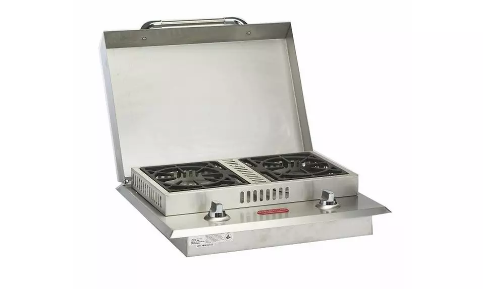 Bull Outdoor Products 60099 Double Side Burner Natural Gas - Stainless Steel - Primary Image