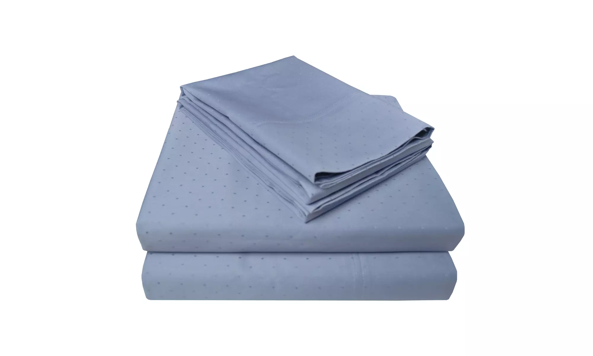 Superior Breathable 400 Thread Count Deep Pocket Cotton Swiss Dots Sheet Set - Second Medium