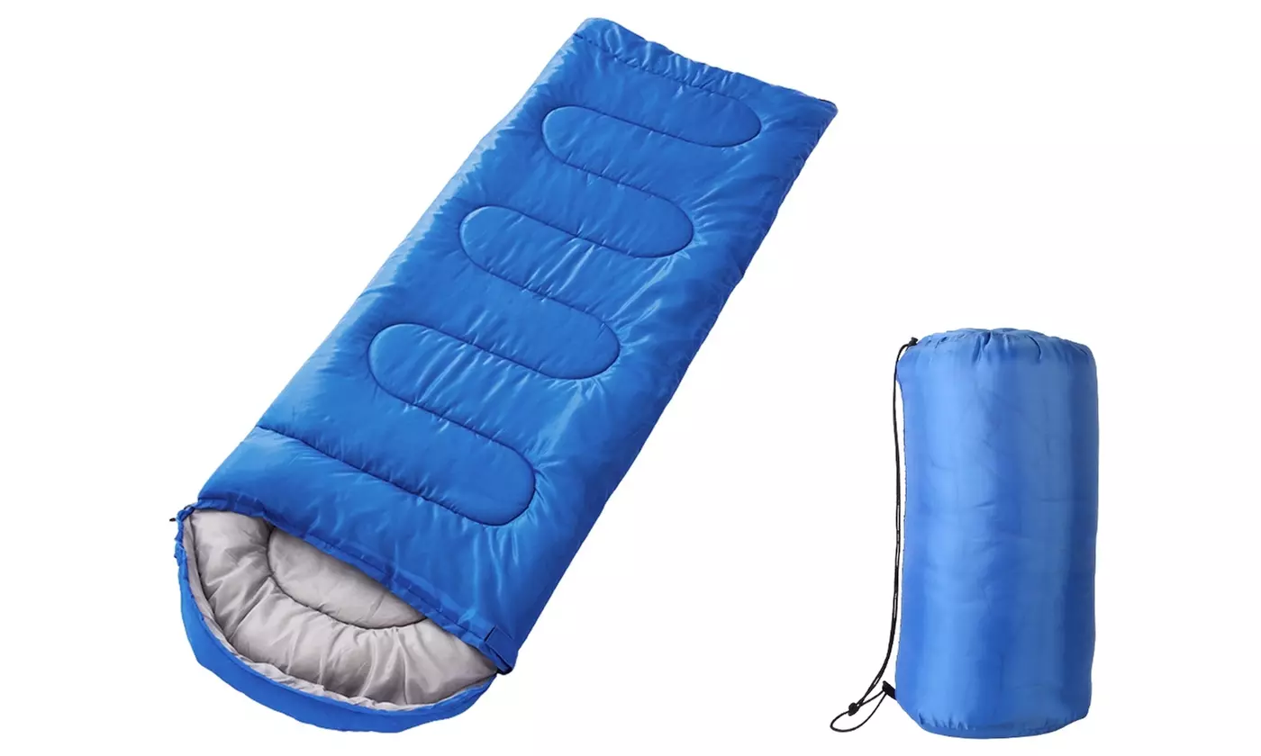 LakeForest 3-Season Sleeping Bag for Adults Warm Cozy Cold Weather Camping Gear