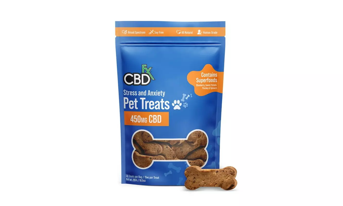 CBD Pet Treats from CBDfx - 450mg - Second Medium