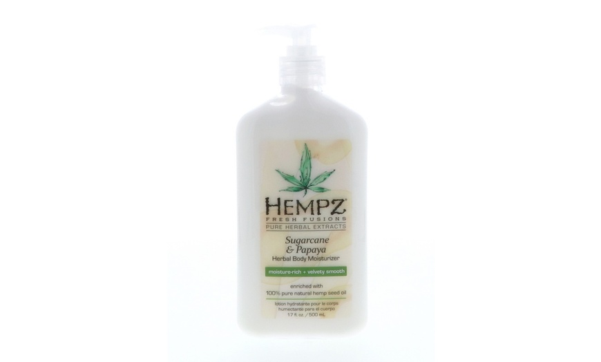 Hempz Sugarcane And Papaya Herbal Body Moisturizer 17 Oz Groupon 8437