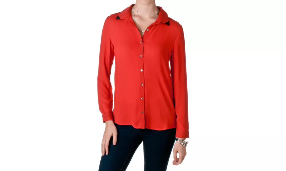 Tresics Button Down Top BAYB5006S - Primary Image