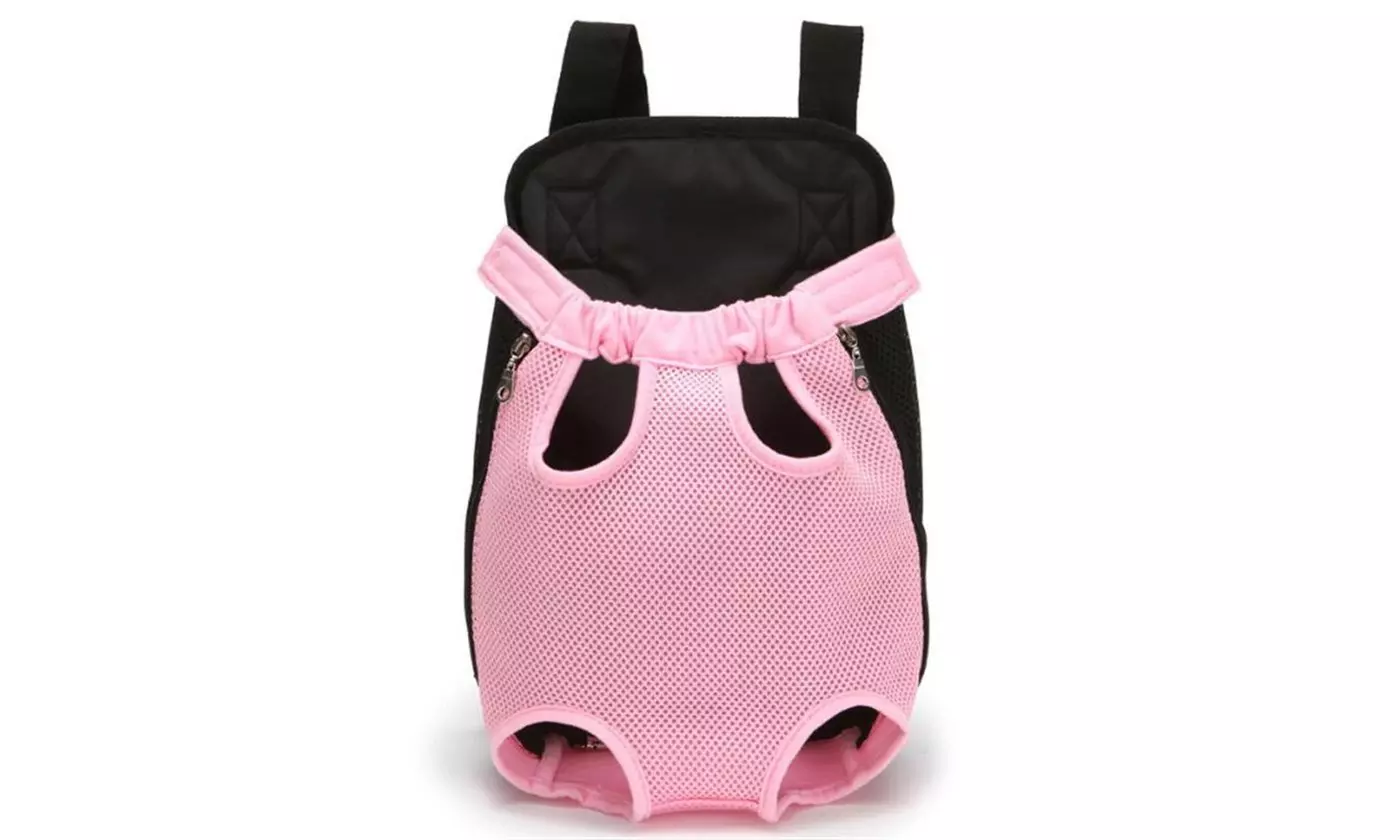 Hands Free Pet Carrier Backpack Nylon Mesh Pet for Dogs Tote Sling Carrier