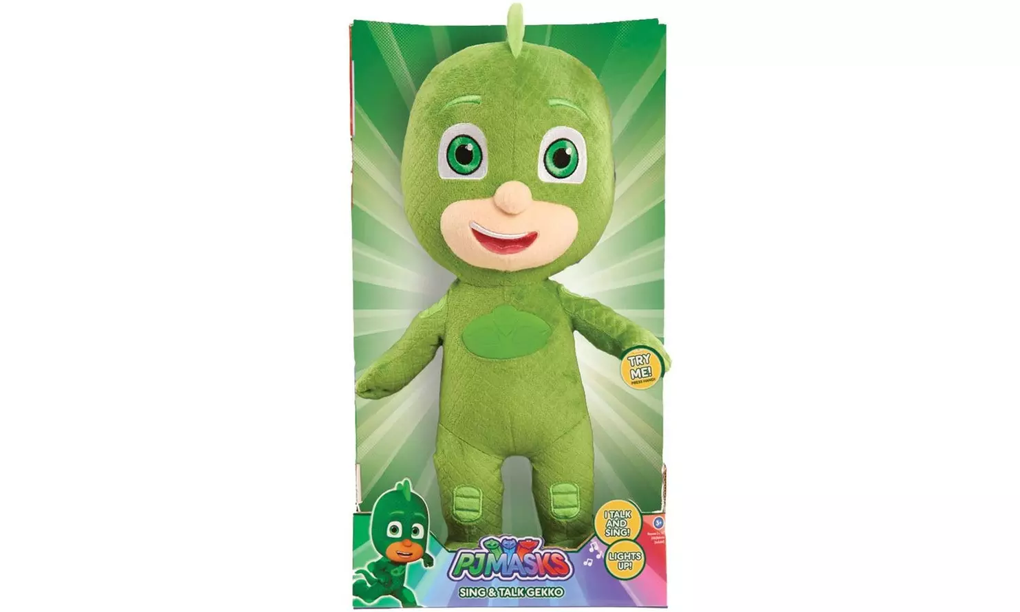 PJ Masks Sing & Talk Gekko Plush - Primary Image