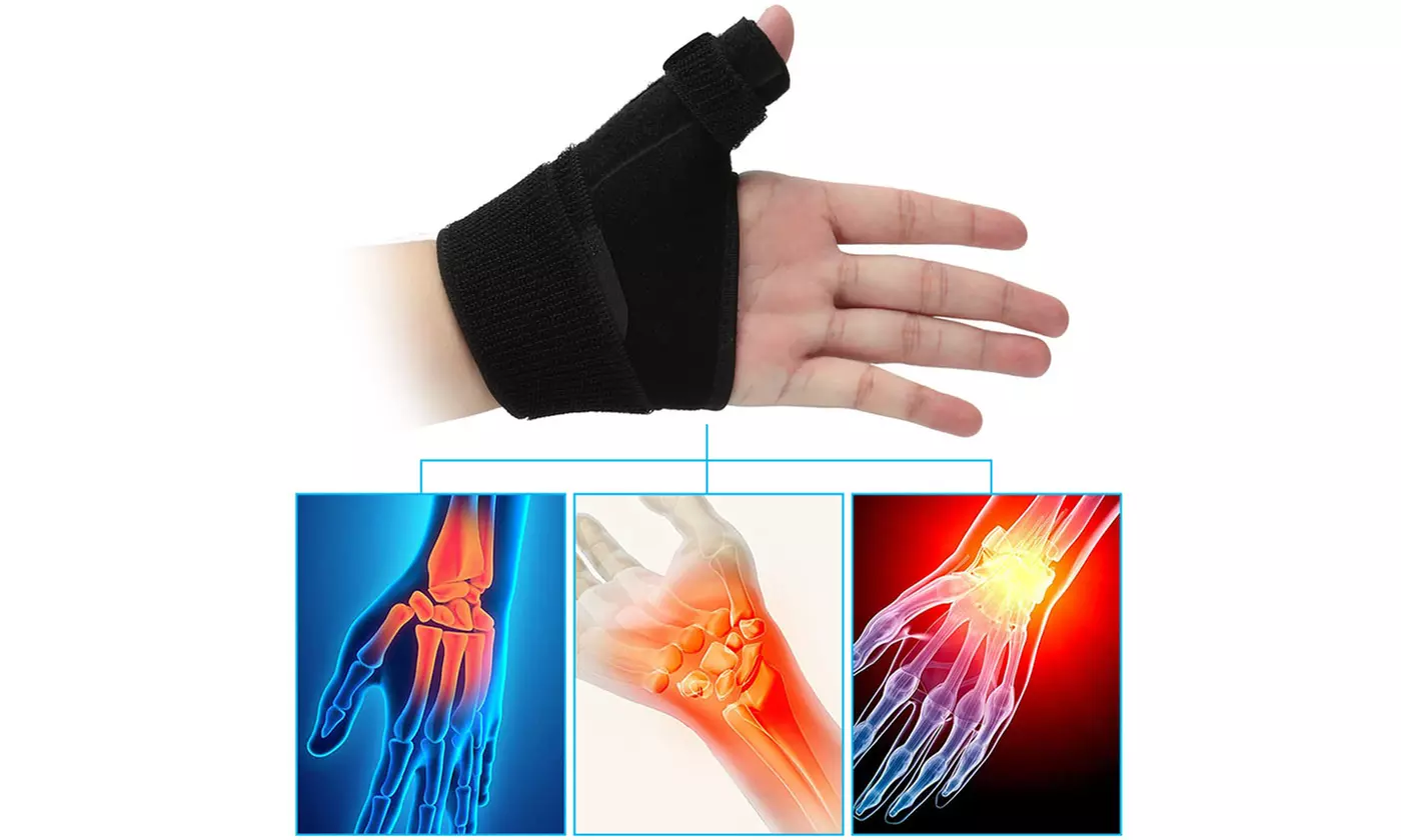 Arthritis Sprain Carpal Thumb Wrist Brace Support Splint Right Left Hand Pain