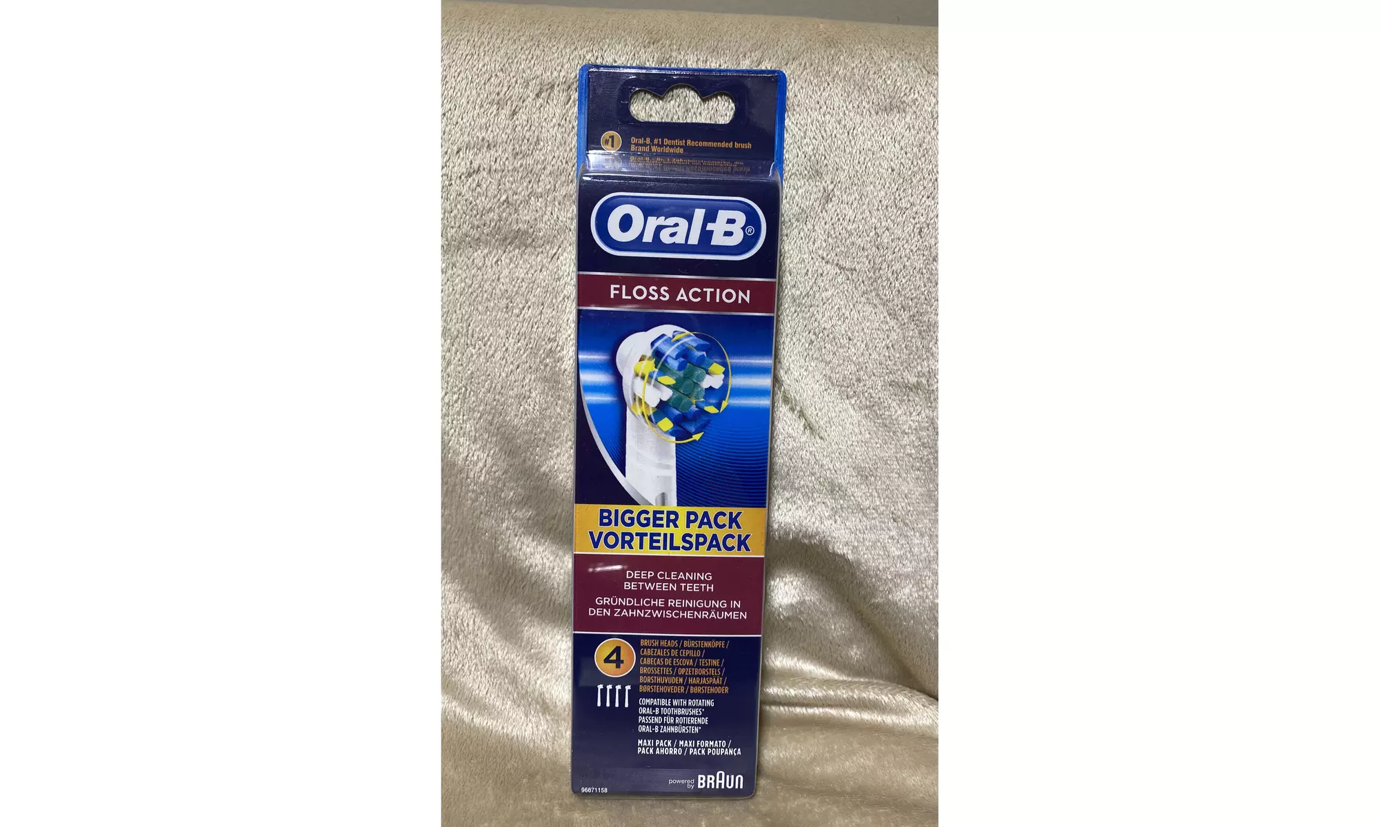 Oral-B EB254 Floss Action Electric Toothbrush Replacement Heads - Primary Image