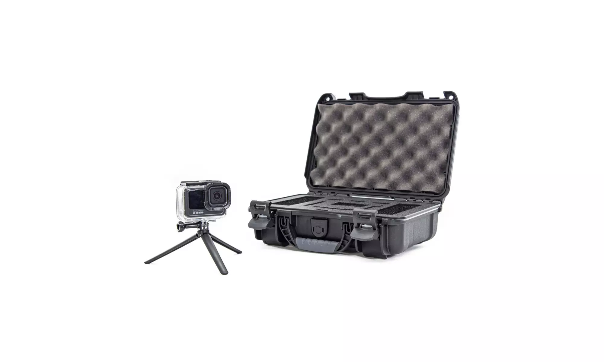 Nanuk 909 Waterproof Hard Case with Foam Insert for GoPro Hero 9 and 10 (Black) - Second Medium