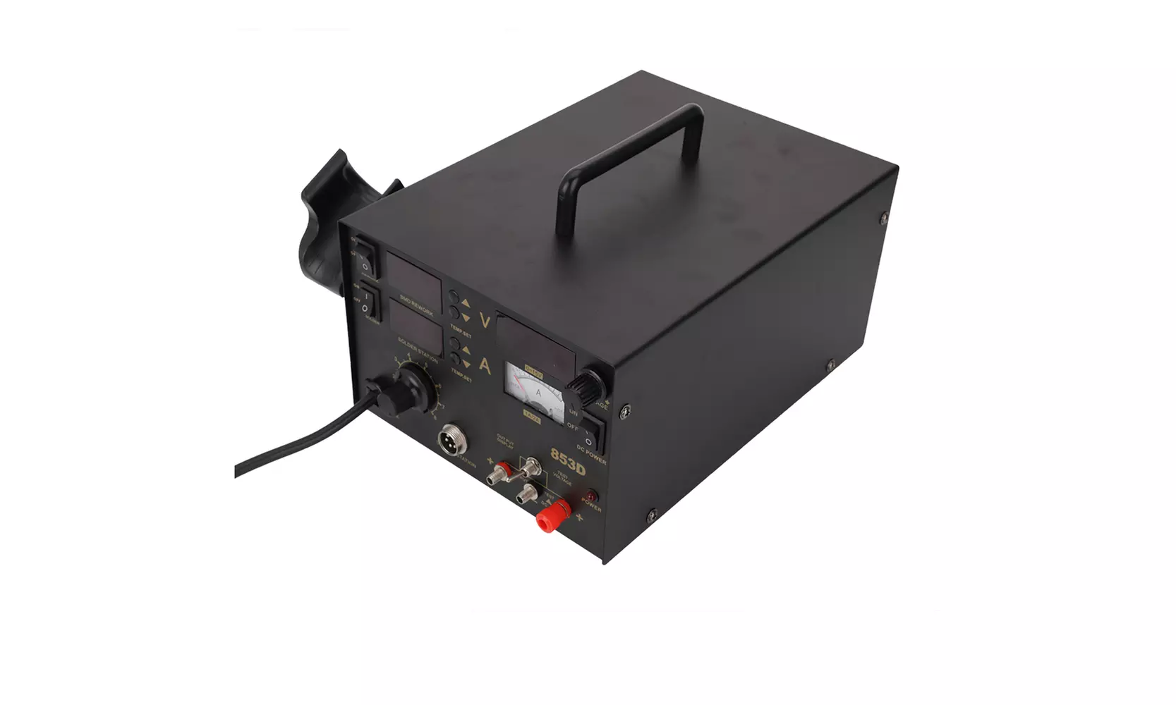853D 3 in 1 Soldering Station & Hot Air Gun & Power Source Digital Display  - Primary Image