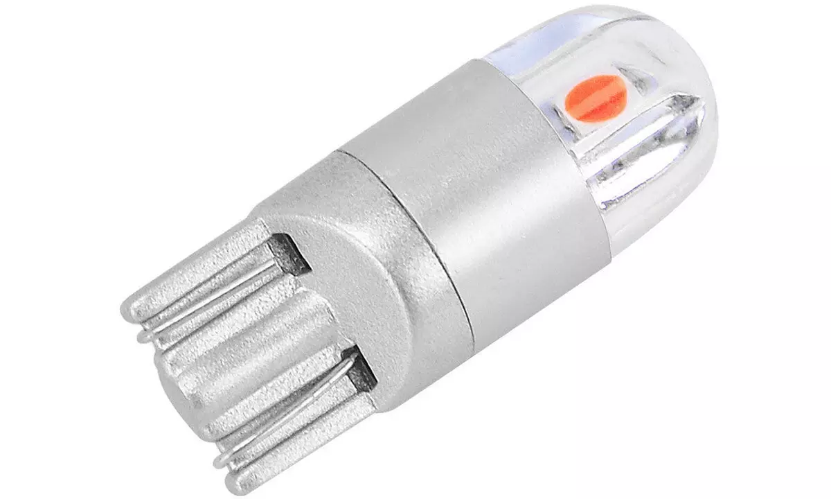 4X Pure Red T10 3030 2-LED High Power Dome Map Interior Light Bulb W5W 168 194 - Primary Image
