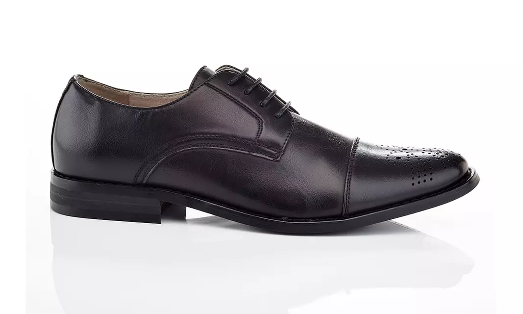 Adolfo Men's Cap-Toe Lace-Up Dress Shoes Multiple Styles