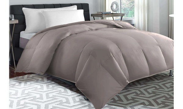 Groupon feather clearance duvet