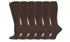 Best Graduated Athletic Compression Socks (brown)(6 units)