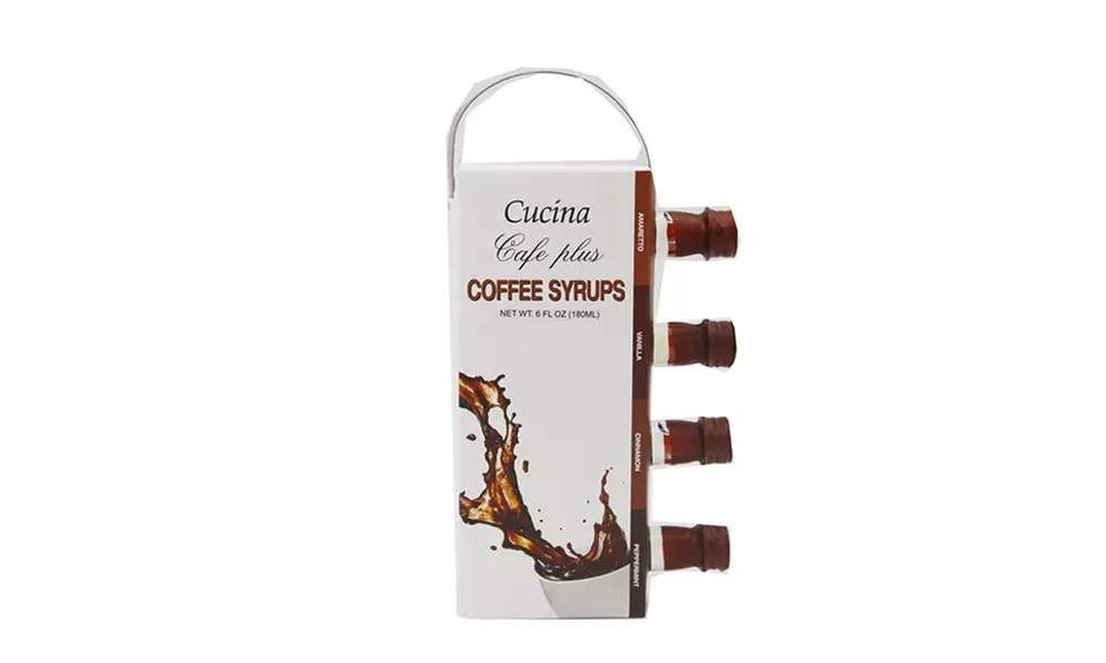 Cucina Cafe Plus Coffee Syrups Set Net Wt 6 fl oz  - Primary Image