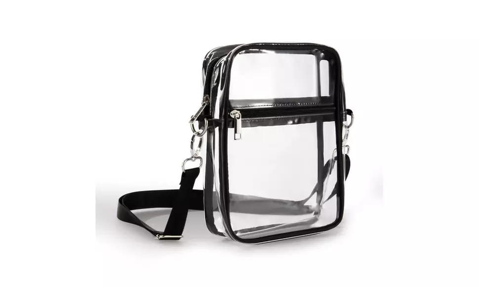 Clear Crossbody Bag Stadium Approved Messenger Shoulder Bag