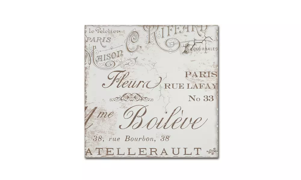 Color Bakery 'Bon Mots I' Canvas Art - Primary Image