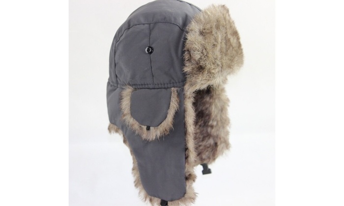 fur ski hat