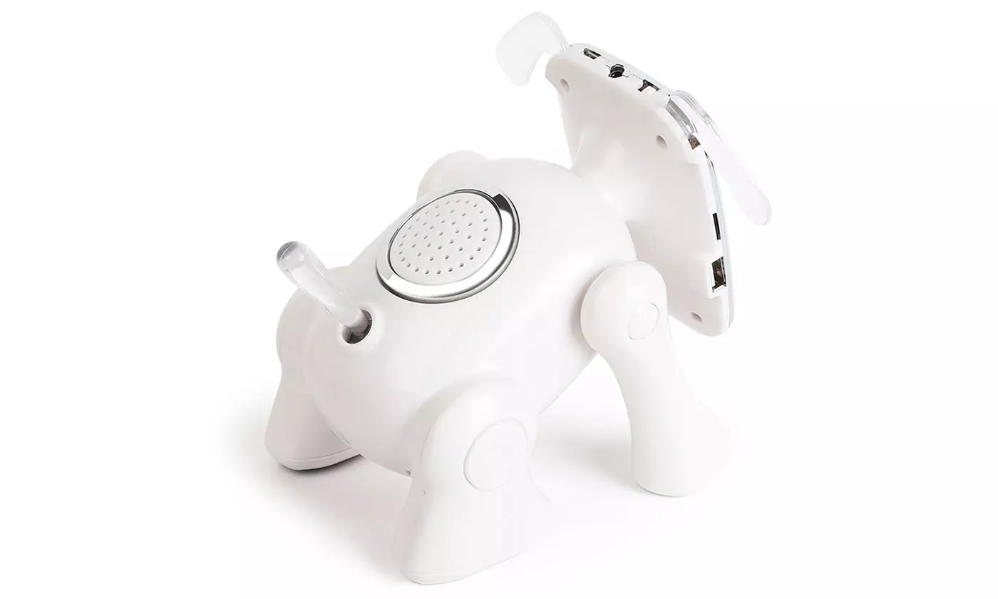 Kocaso Puppy-Shaped Wireless Bluetooth Speaker with Hands-Free Calls & FM Radio