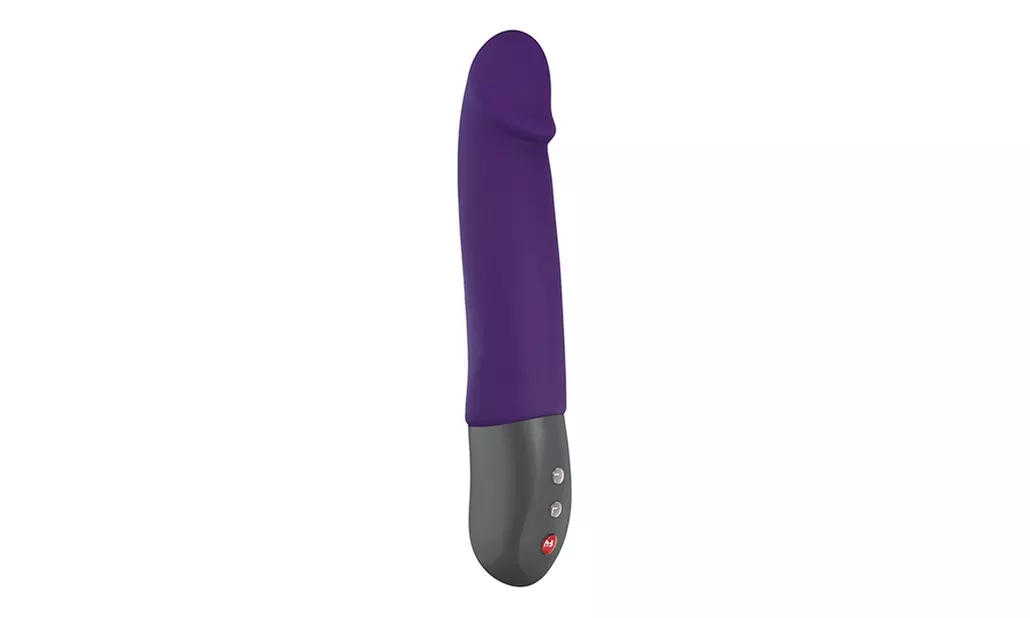 Fun Factory Stronic Real Realistic Vibrator - Dark Violet - Primary Image