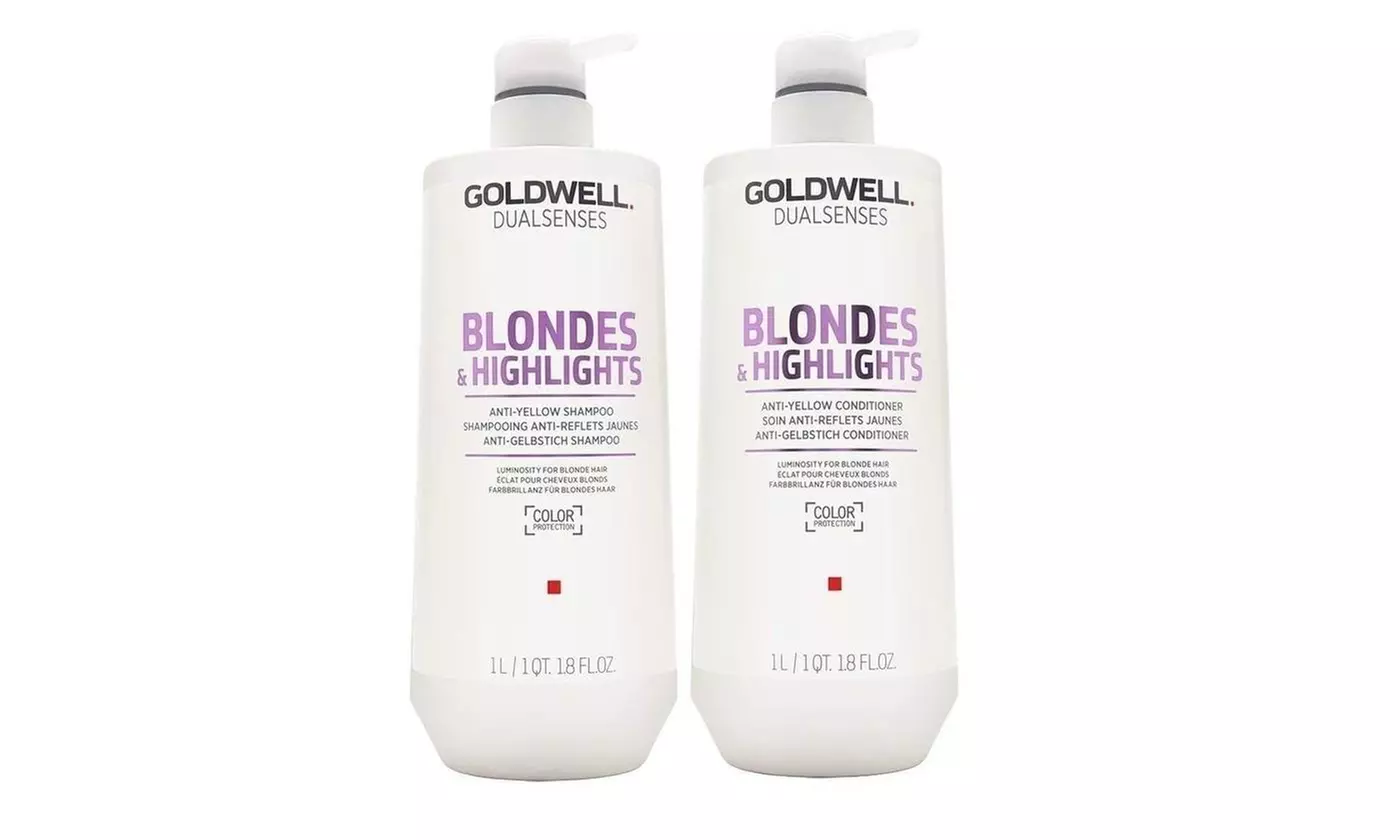 Goldwell Dualsenses Rich Repair, Color, or Blondes Shampoo & Conditioner - Second Medium