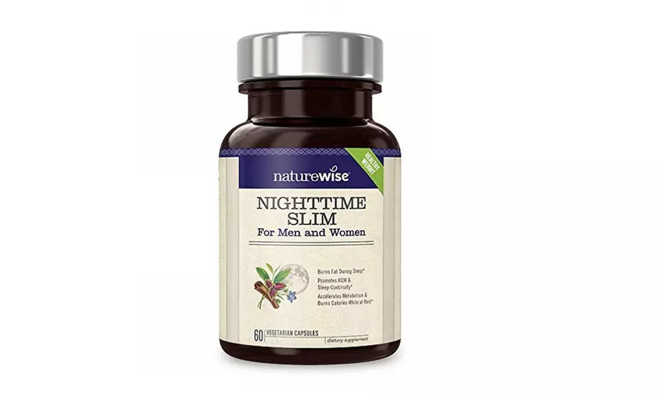 NatureWise Nighttime Slim with Capsimax  Burn 116 Calorie While You Sleep - Primary Image